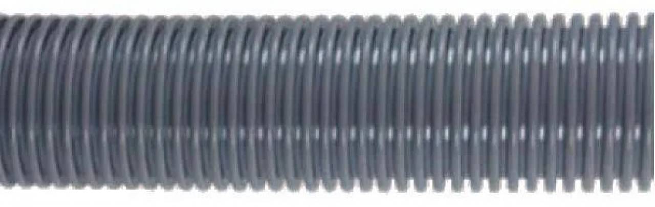 Staubsaugerschlauch DN 38 mm grau Meterware